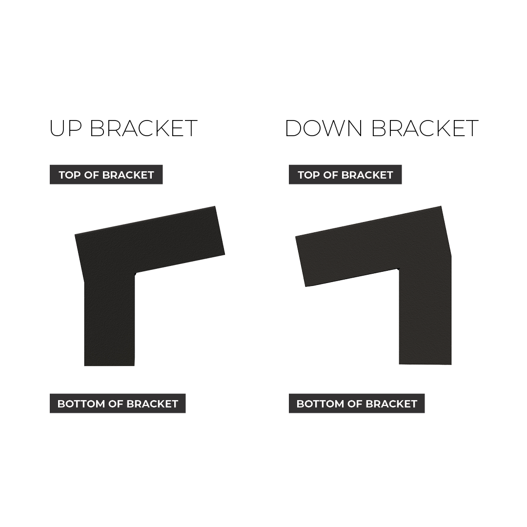 Angled Pergola Kit with Waterproof Top