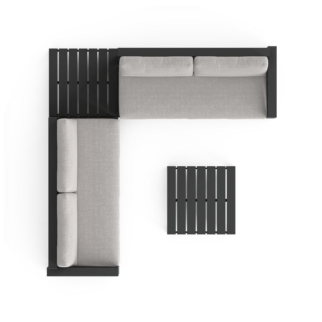 Ensemble de canapés d'angle modulaires FYRST 4 pièces - 1000 $ de rabais sur l'ensemble + 10 % de rabais sur les housses avec l'ensemble