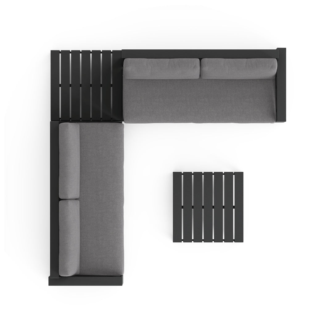 Ensemble de canapés d'angle modulaires FYRST 4 pièces - 1000 $ de rabais sur l'ensemble + 10 % de rabais sur les housses avec l'ensemble