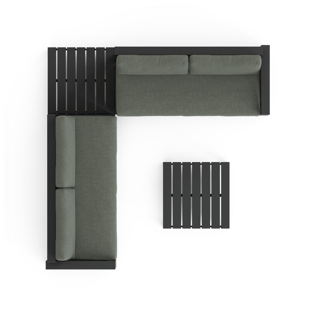 Ensemble de canapés d'angle modulaires FYRST 4 pièces - 1000 $ de rabais sur l'ensemble + 10 % de rabais sur les housses avec l'ensemble