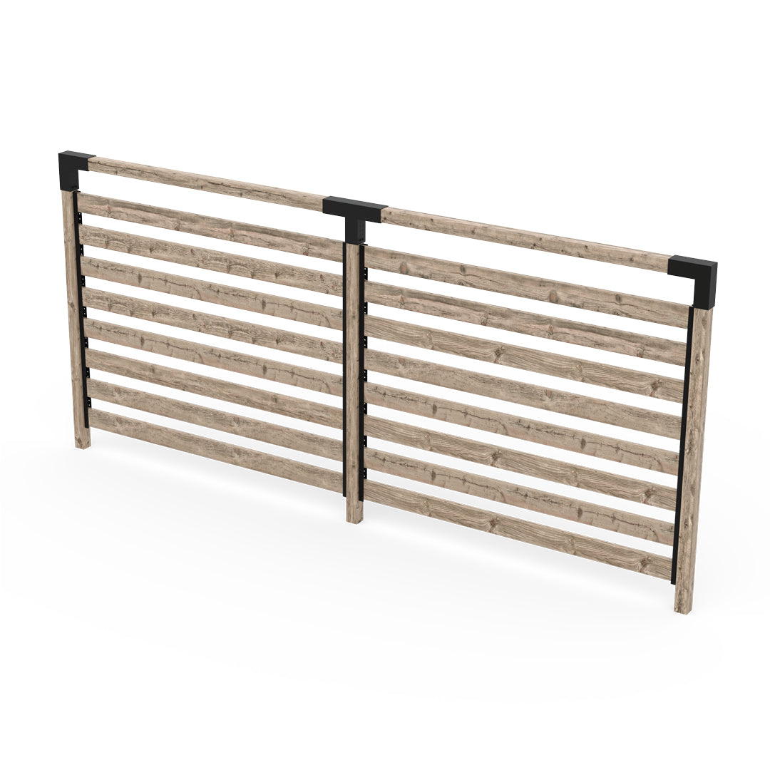 Double Garden Privacy Wall Kit