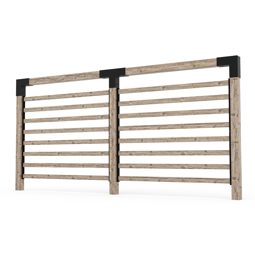 Double Garden Privacy Wall Kit