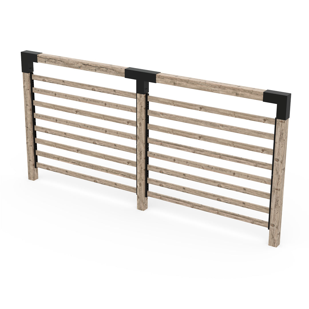 Double Garden Privacy Wall Kit