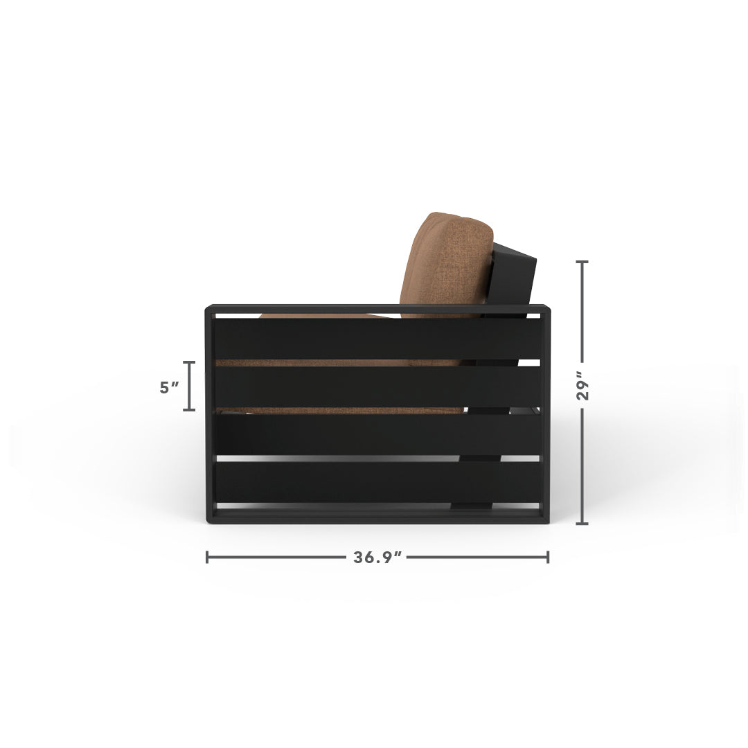 Canapé modulaire FYRST avec accoudoir droit