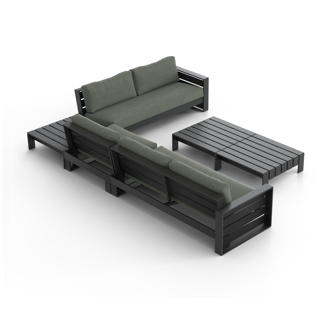 Ensemble de canapés modulables FYRST 6 pièces - 1000 $ de rabais sur l'ensemble + 10 % de rabais sur les housses incluses.