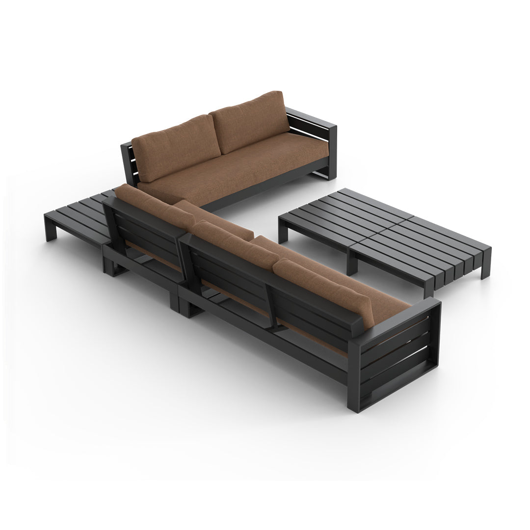 Ensemble de canapés modulables FYRST 6 pièces - 1000 $ de rabais sur l'ensemble + 10 % de rabais sur les housses incluses.