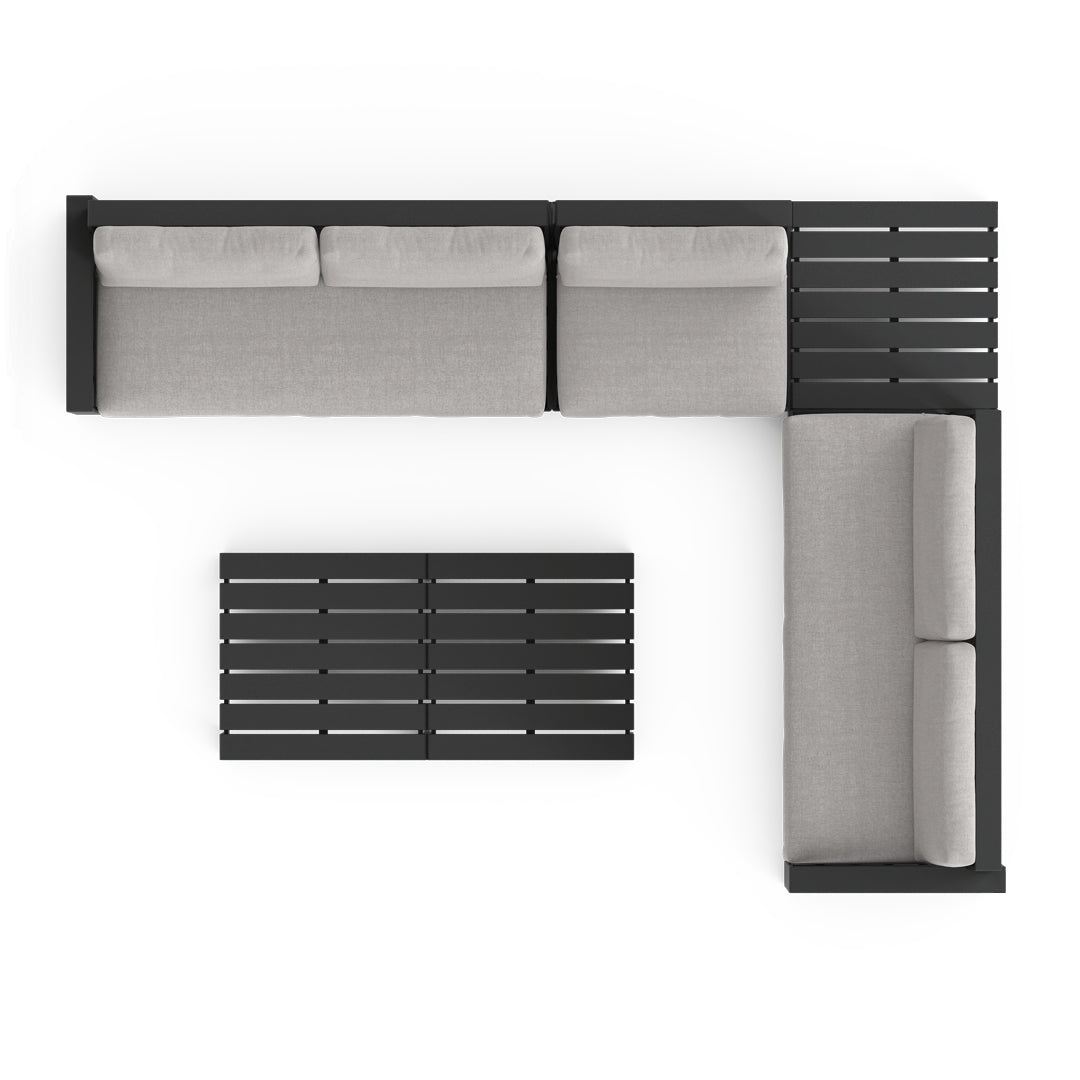 Ensemble de canapés modulables FYRST 6 pièces - 1000 $ de rabais sur l'ensemble + 10 % de rabais sur les housses incluses.