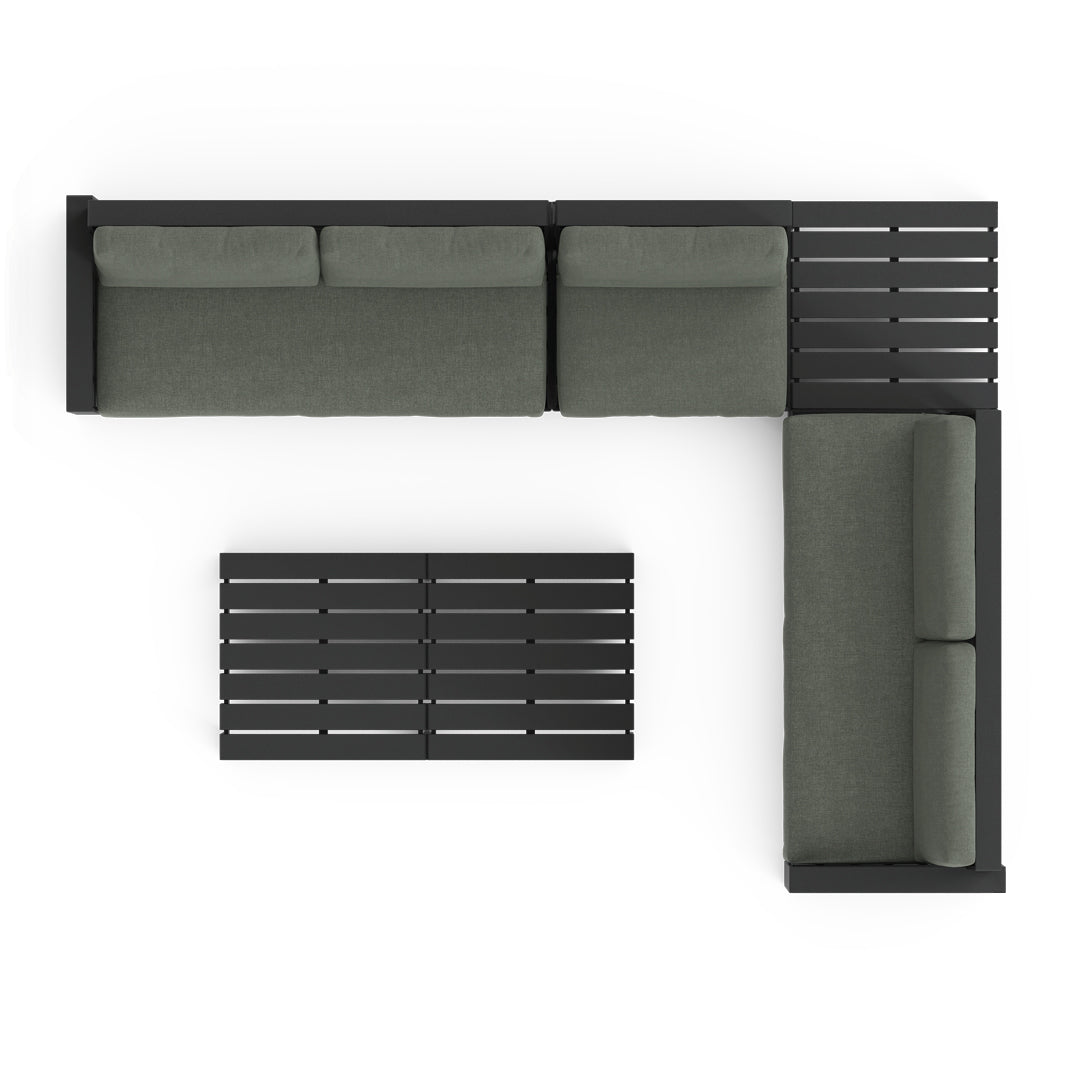 Ensemble de canapés modulables FYRST 6 pièces - 1000 $ de rabais sur l'ensemble + 10 % de rabais sur les housses incluses.