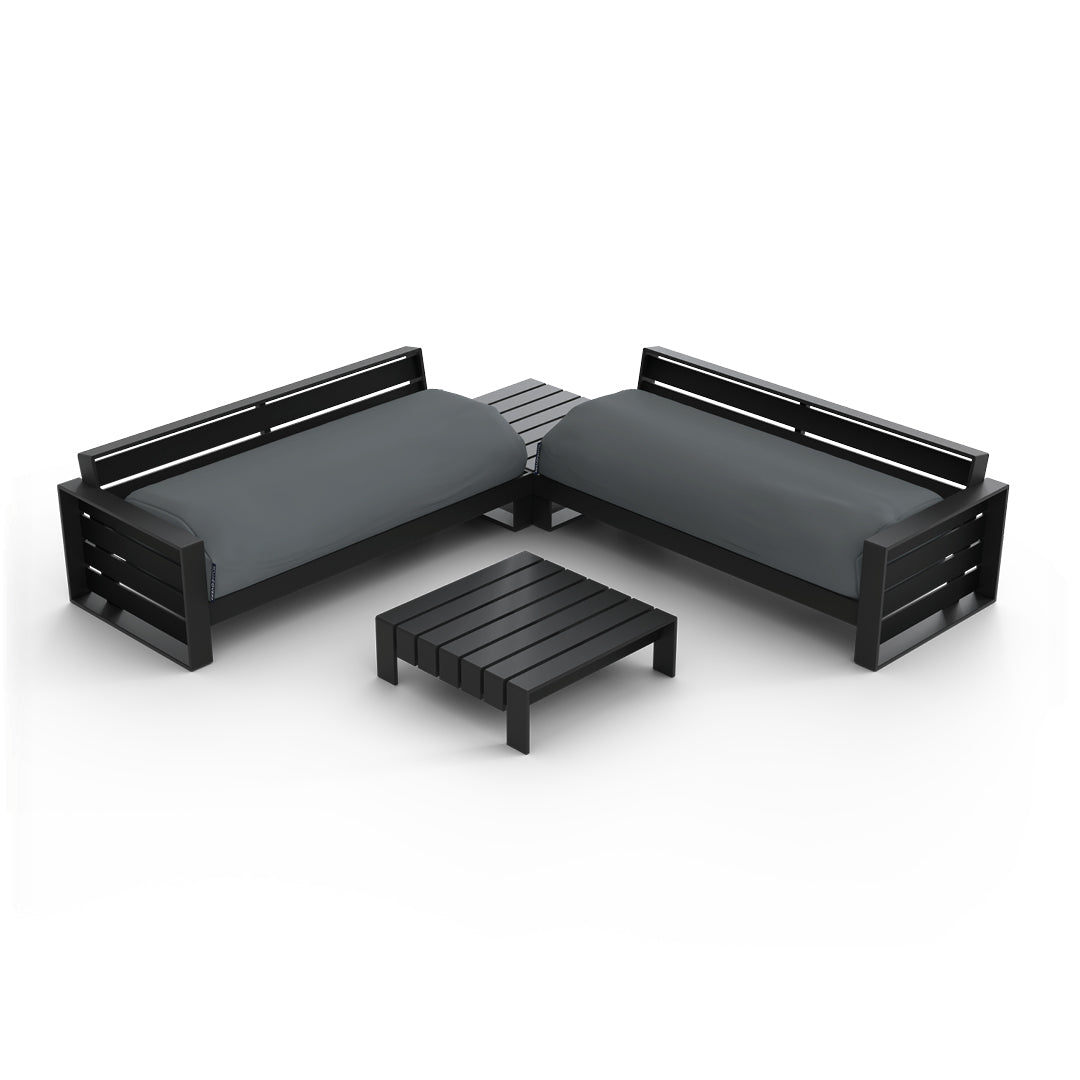 Ensemble de canapés d'angle modulaires FYRST 4 pièces - 1000 $ de rabais sur l'ensemble + 10 % de rabais sur les housses avec l'ensemble