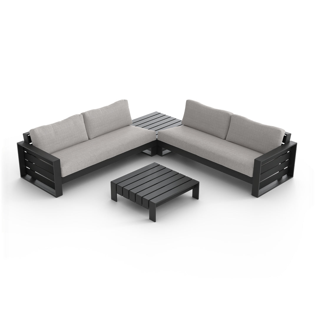 Ensemble de canapés d'angle modulaires FYRST 4 pièces - 1000 $ de rabais sur l'ensemble + 10 % de rabais sur les housses avec l'ensemble