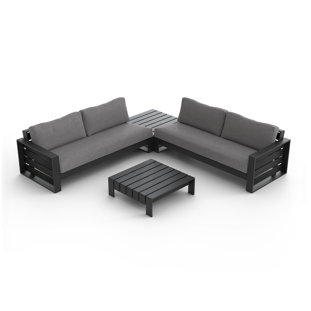 Ensemble de canapés d'angle modulaires FYRST 4 pièces - 1000 $ de rabais sur l'ensemble + 10 % de rabais sur les housses avec l'ensemble