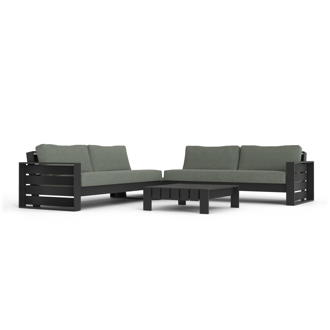 Ensemble de canapés d'angle modulaires FYRST 4 pièces - 1000 $ de rabais sur l'ensemble + 10 % de rabais sur les housses avec l'ensemble