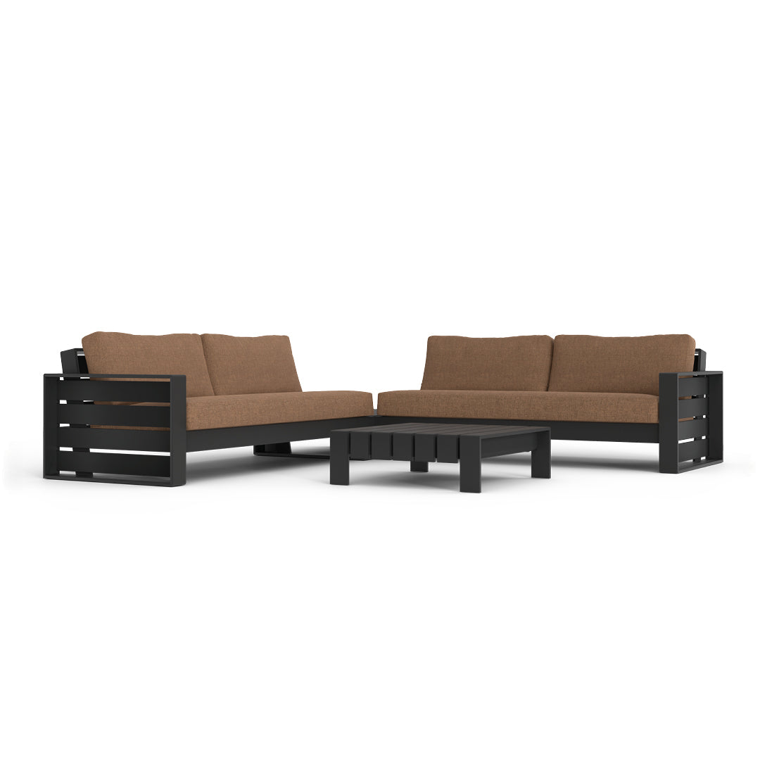 Ensemble de canapés d'angle modulaires FYRST 4 pièces - 1000 $ de rabais sur l'ensemble + 10 % de rabais sur les housses avec l'ensemble