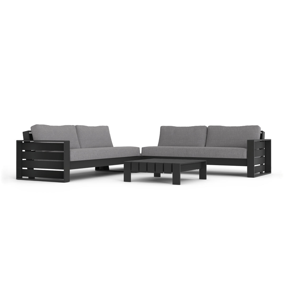 Ensemble de canapés d'angle modulaires FYRST 4 pièces - 1000 $ de rabais sur l'ensemble + 10 % de rabais sur les housses avec l'ensemble