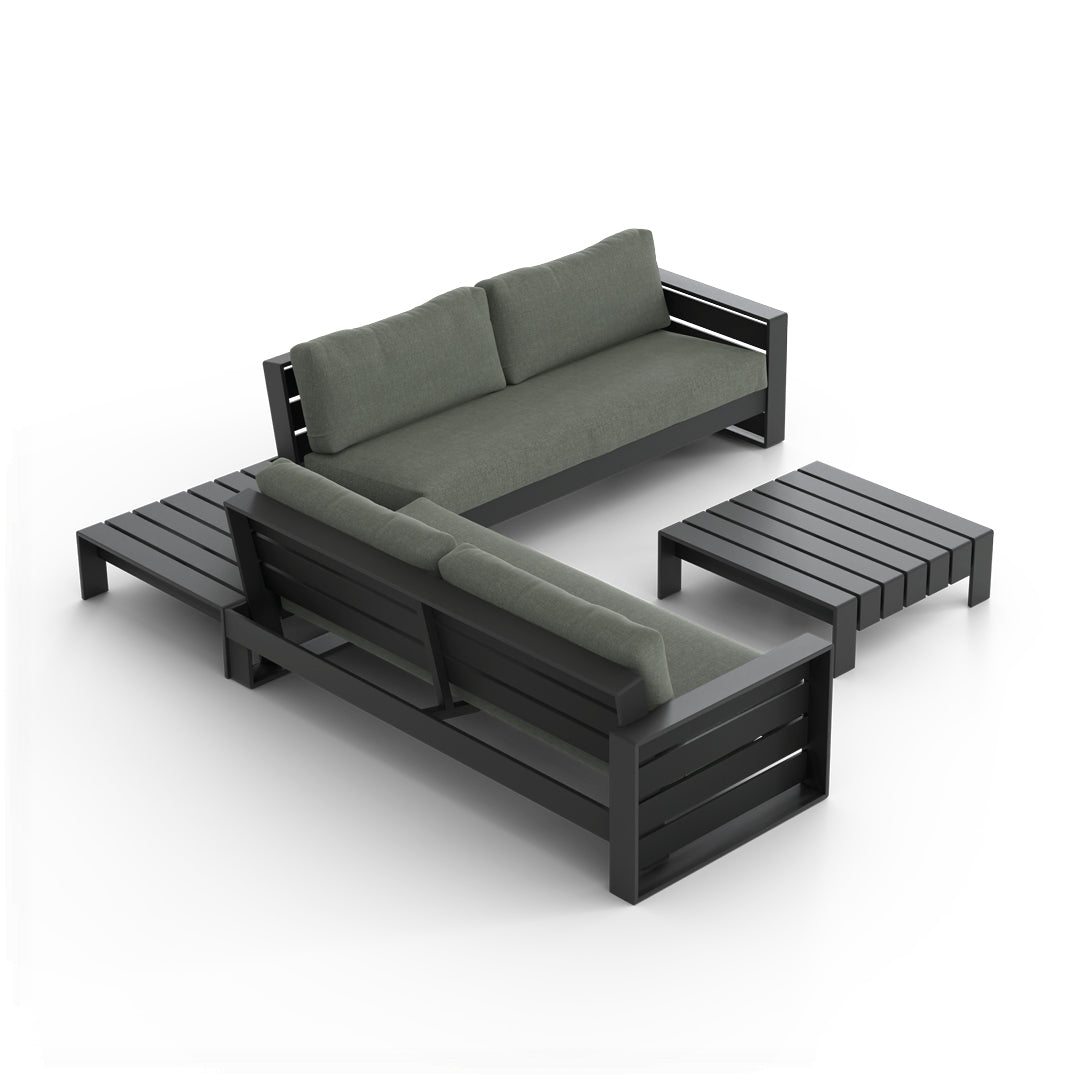 Ensemble de canapés d'angle modulaires FYRST 4 pièces - 1000 $ de rabais sur l'ensemble + 10 % de rabais sur les housses avec l'ensemble