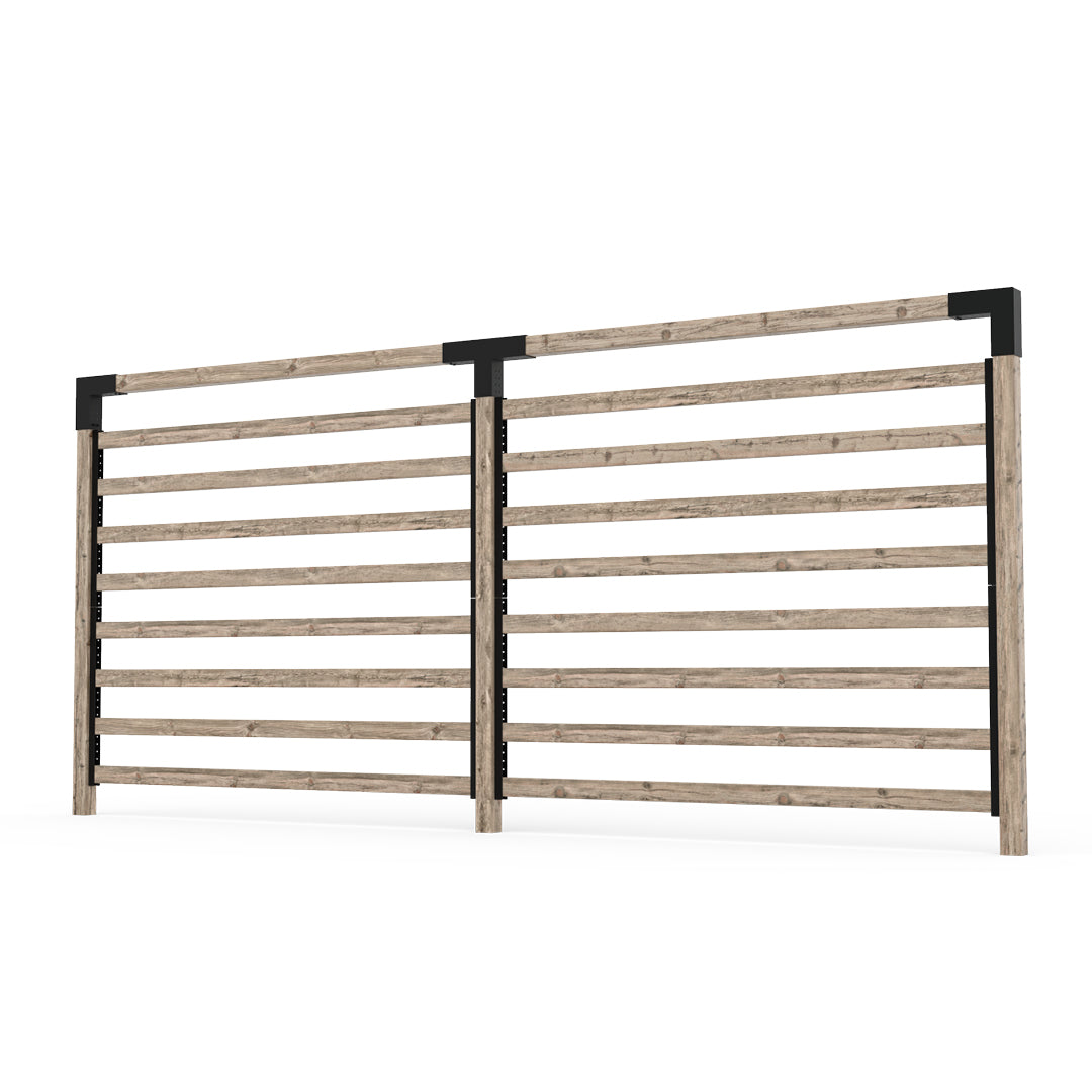 Double Garden Privacy Wall Kit