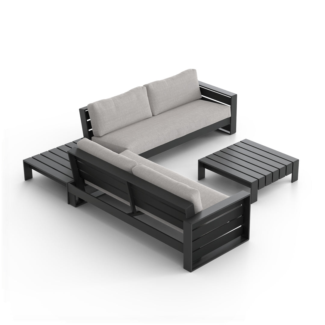 Ensemble de canapés d'angle modulaires FYRST 4 pièces - 1000 $ de rabais sur l'ensemble + 10 % de rabais sur les housses avec l'ensemble