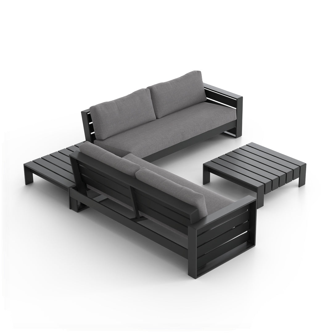 Ensemble de canapés d'angle modulaires FYRST 4 pièces - 1000 $ de rabais sur l'ensemble + 10 % de rabais sur les housses avec l'ensemble