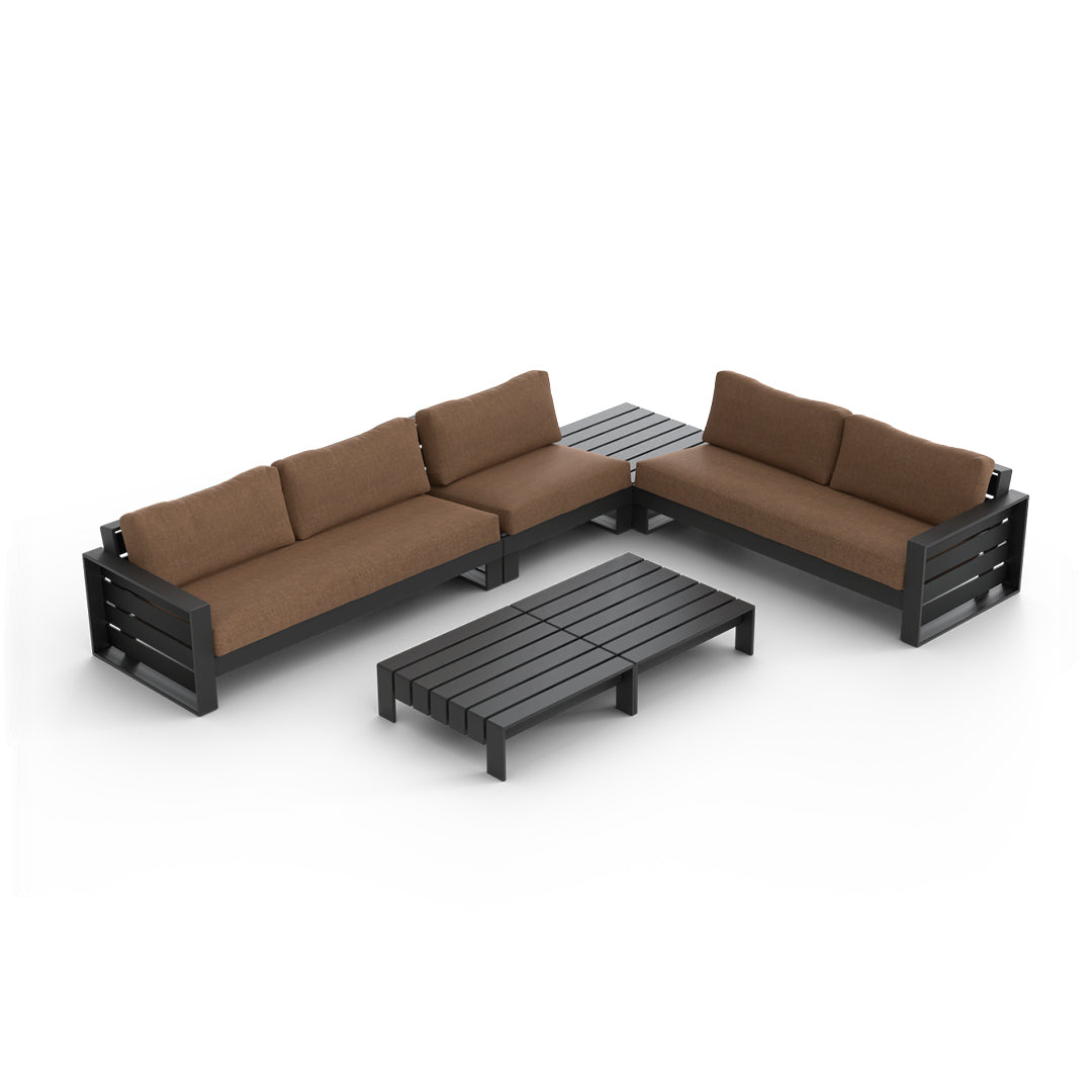 Ensemble de canapés modulables FYRST 6 pièces - 1000 $ de rabais sur l'ensemble + 10 % de rabais sur les housses incluses.