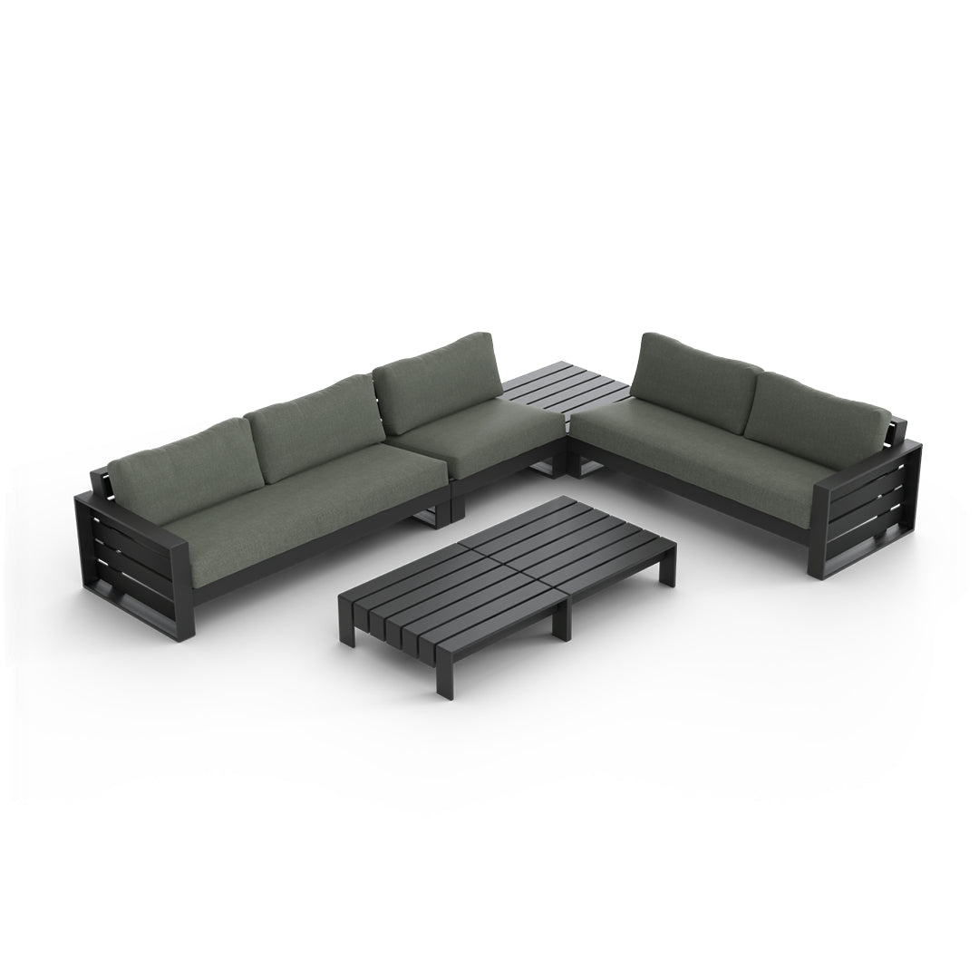 Ensemble de canapés modulables FYRST 6 pièces - 1000 $ de rabais sur l'ensemble + 10 % de rabais sur les housses incluses.