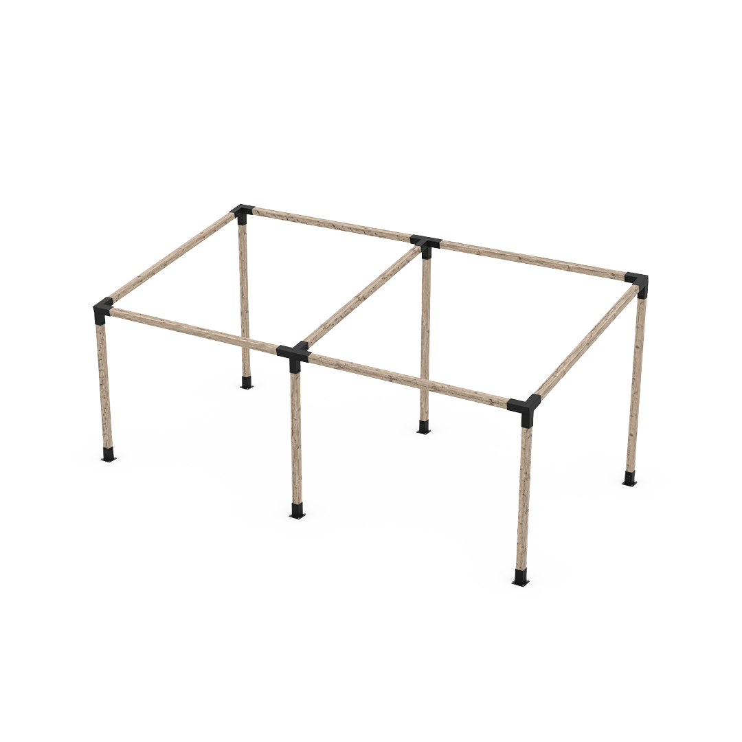 Kit de pergola d'angle de toutes tailles