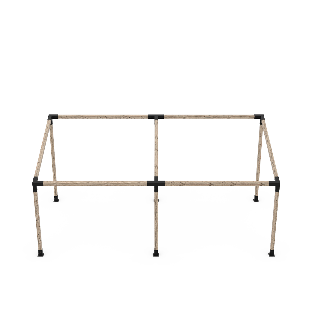 Kit de pergola d'angle de toutes tailles