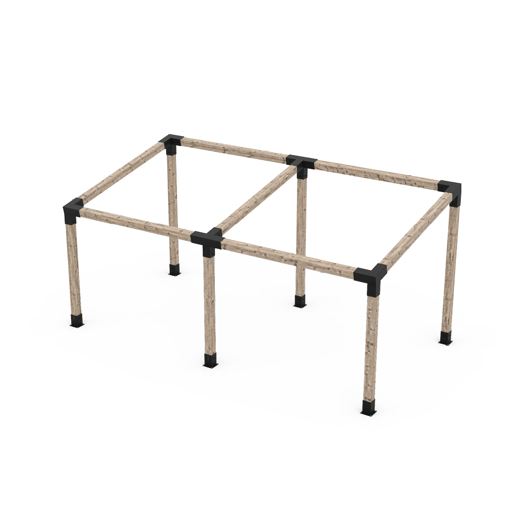 Kit de pergola d'angle de toutes tailles