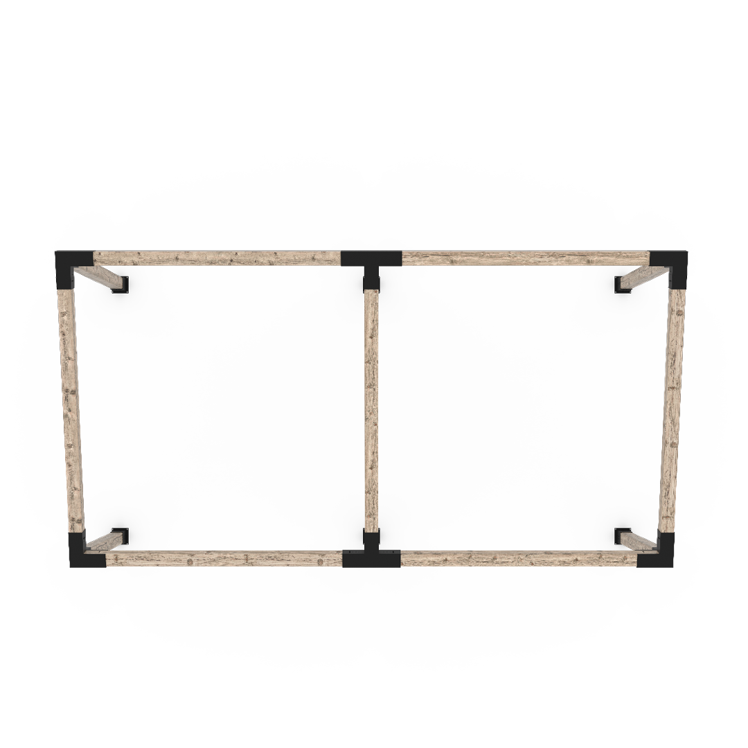 Kit de pergola d'angle de toutes tailles