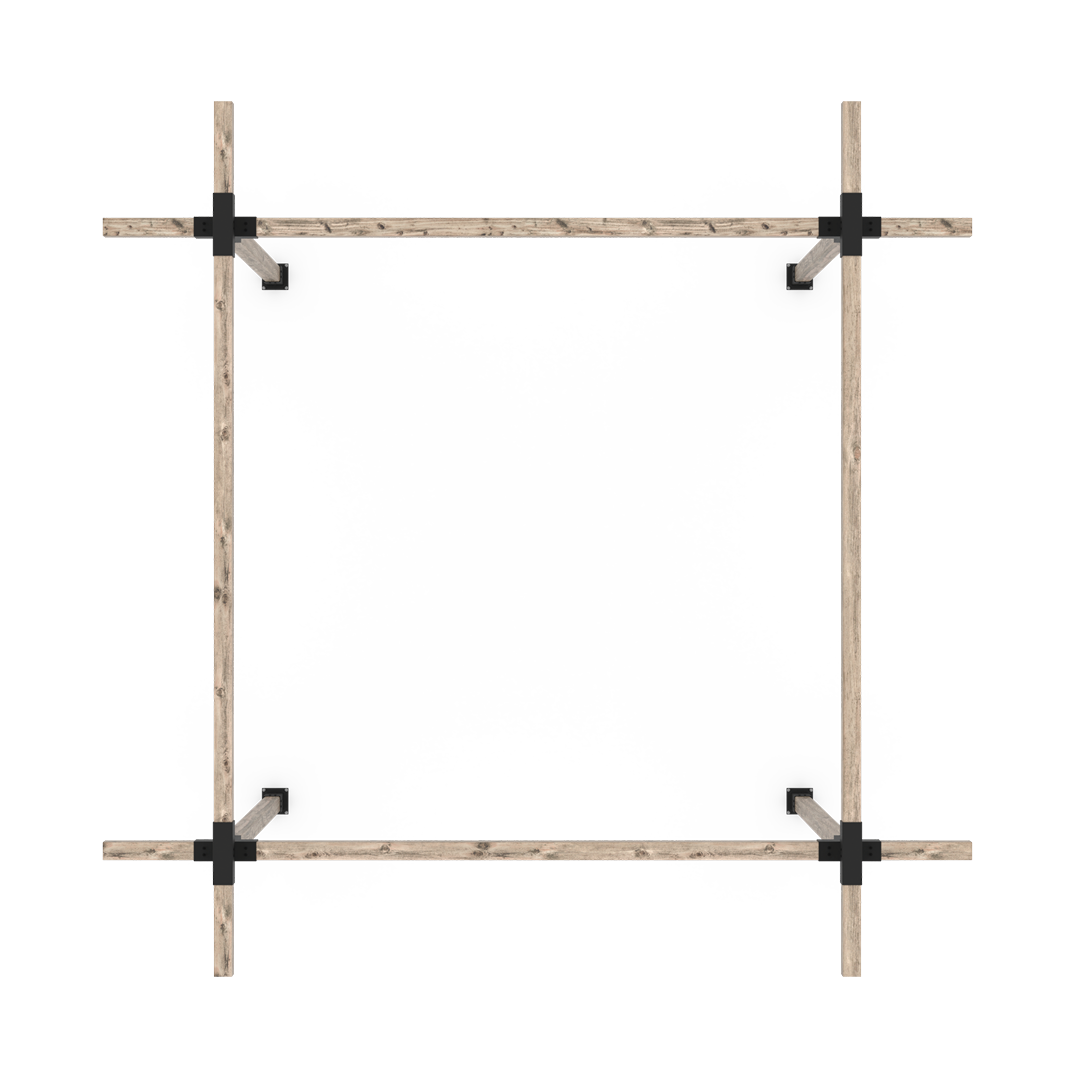 Any Size Stacked Pergola Kit