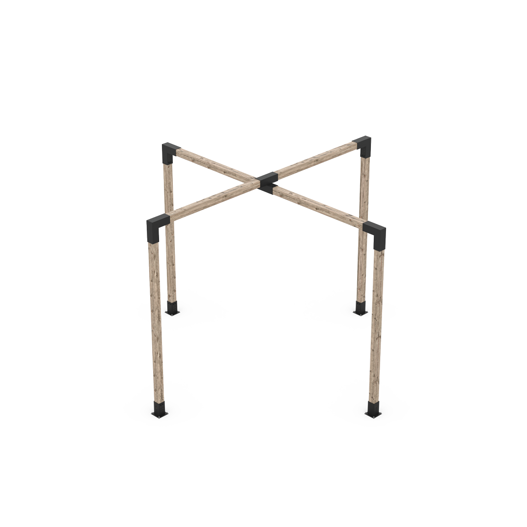 Kit de pergola à empilement croisé