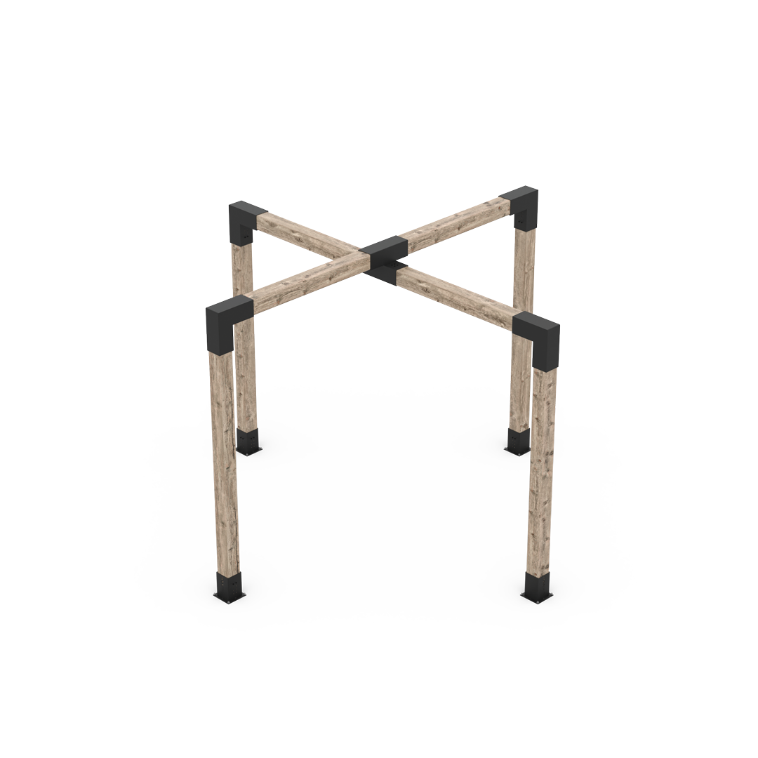 Kit de pergola à empilement croisé