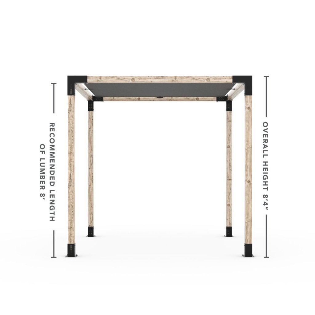 Pergola #4x4_white_10'x10'