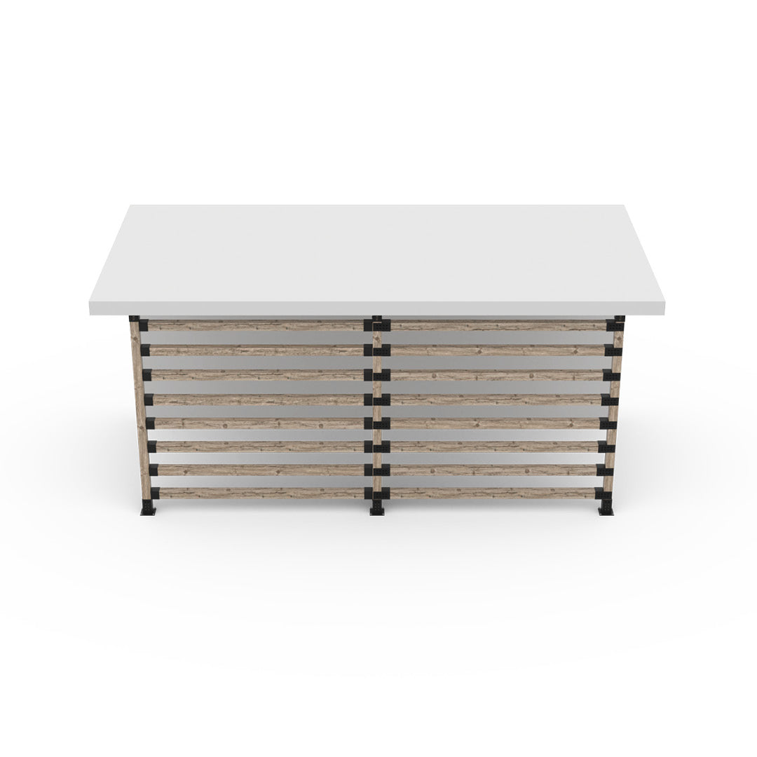 Kit de double mur d'intimité