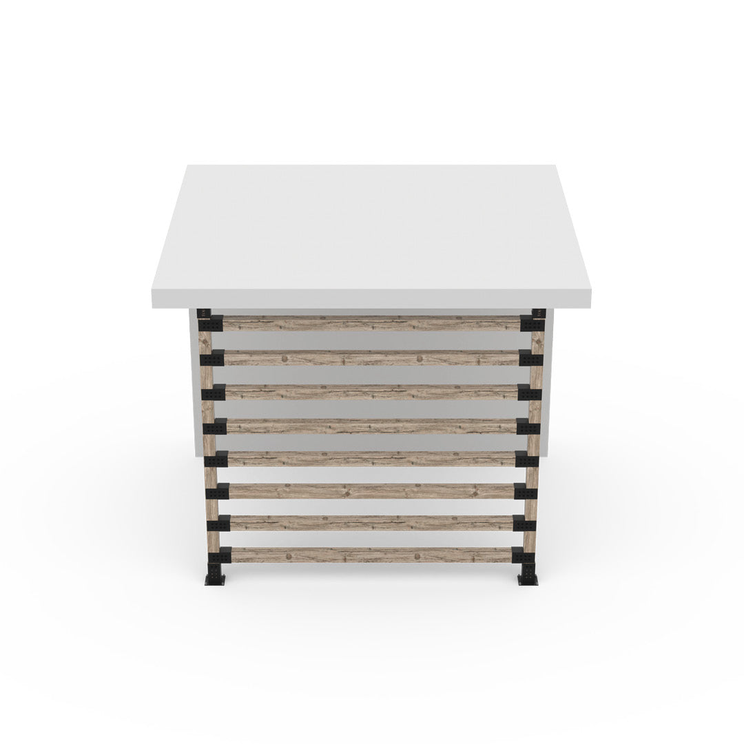 Kit de mur d'intimité simple