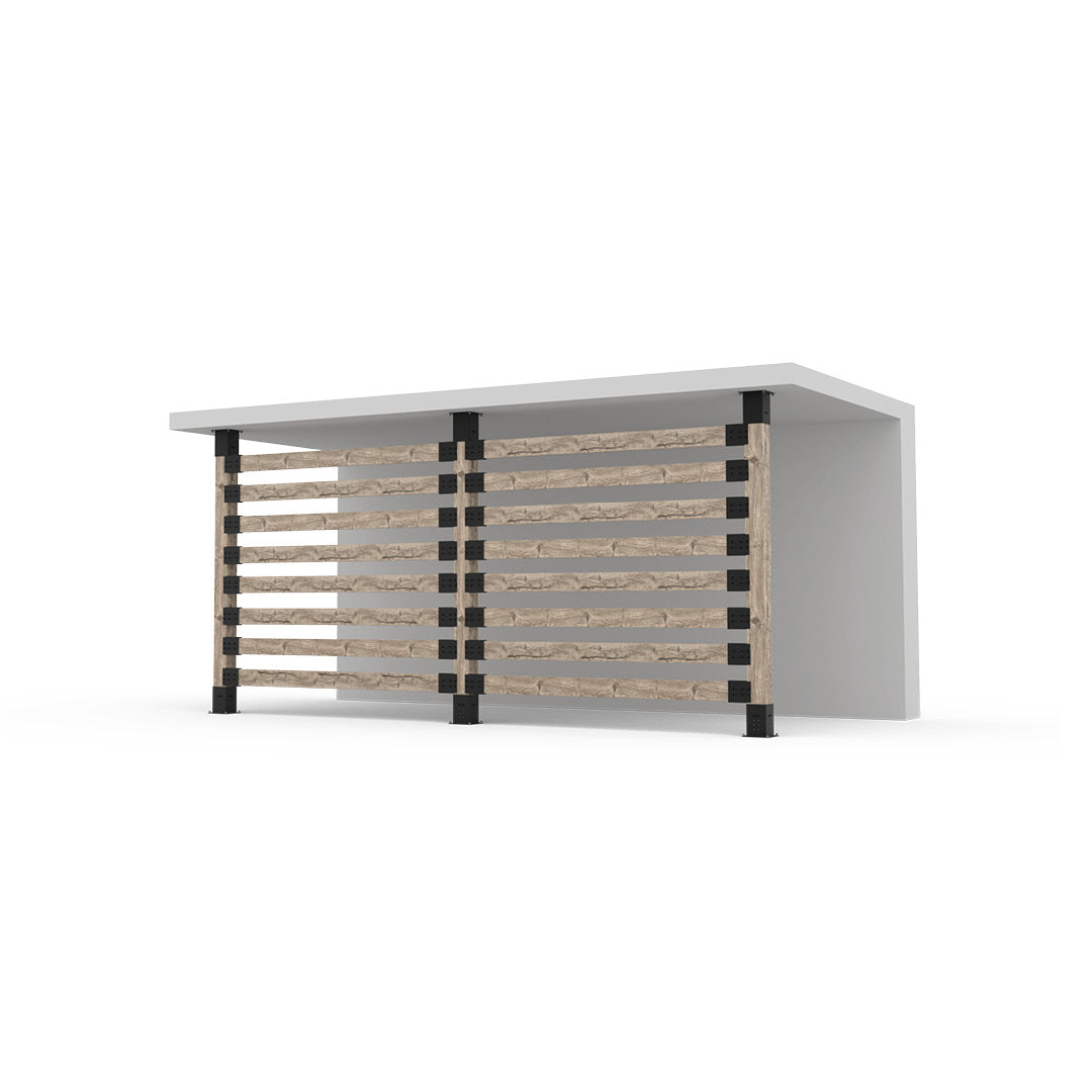 Kit de double mur d'intimité