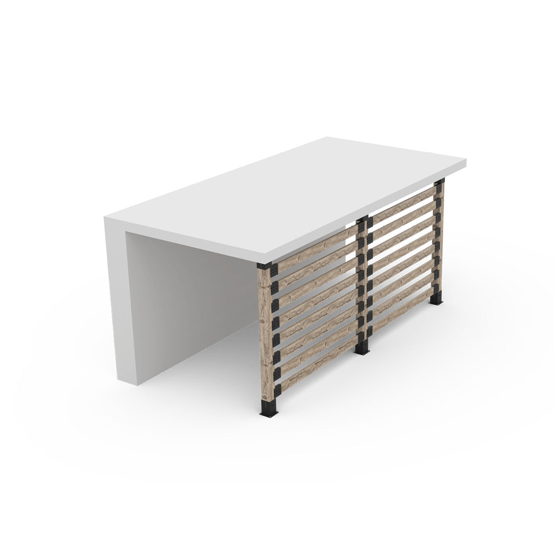 Kit de double mur d'intimité