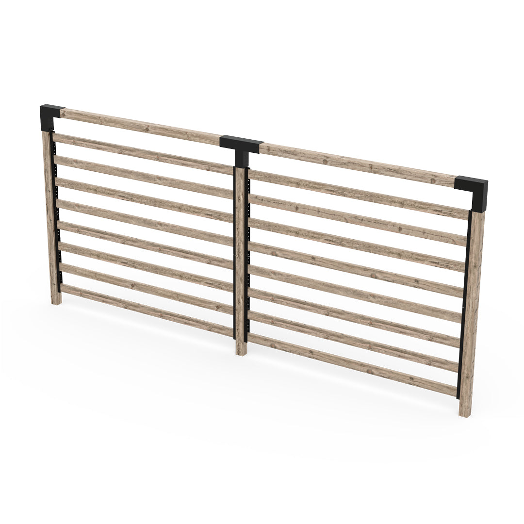 Double Garden Privacy Wall Kit