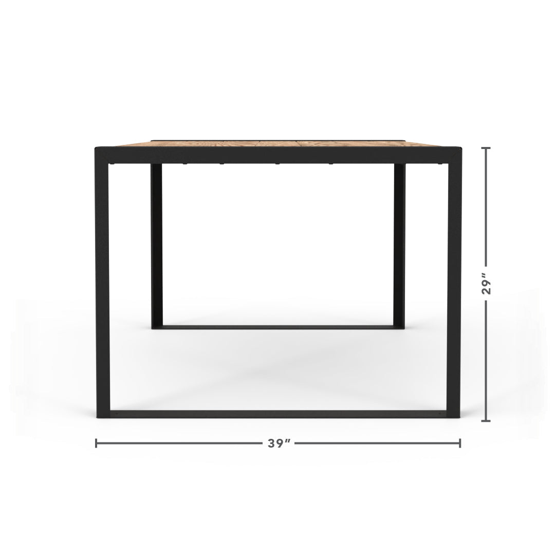 Modern Muskoka 3 Piece Outdoor Dining Set | Toja Grid – Toja Canada