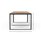 Mesa de comedor ampliable moderna Muskoka