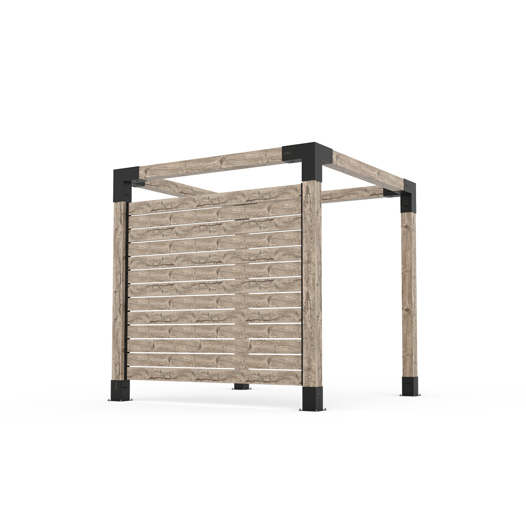 Kit de pergola de toutes tailles avec profilés en U