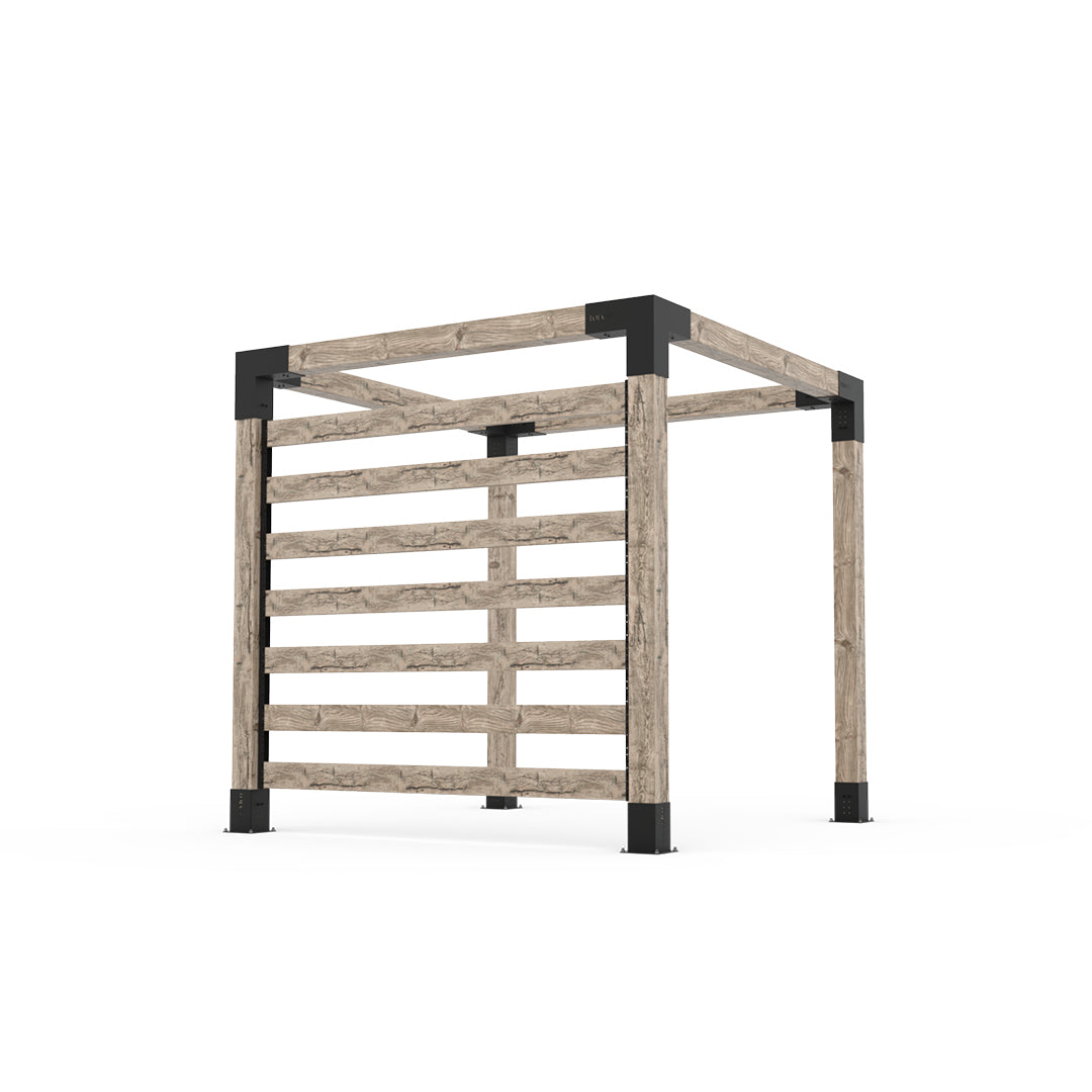 Kit de pergola de toutes tailles avec profilés en U