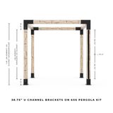 U Channel Privacy Wall Kit