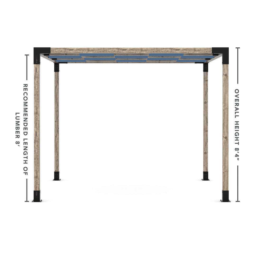 Toja Grid Double Pergola _10x10_denim