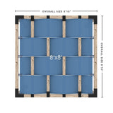 Toja Grid Double Pergola _8x8_denim