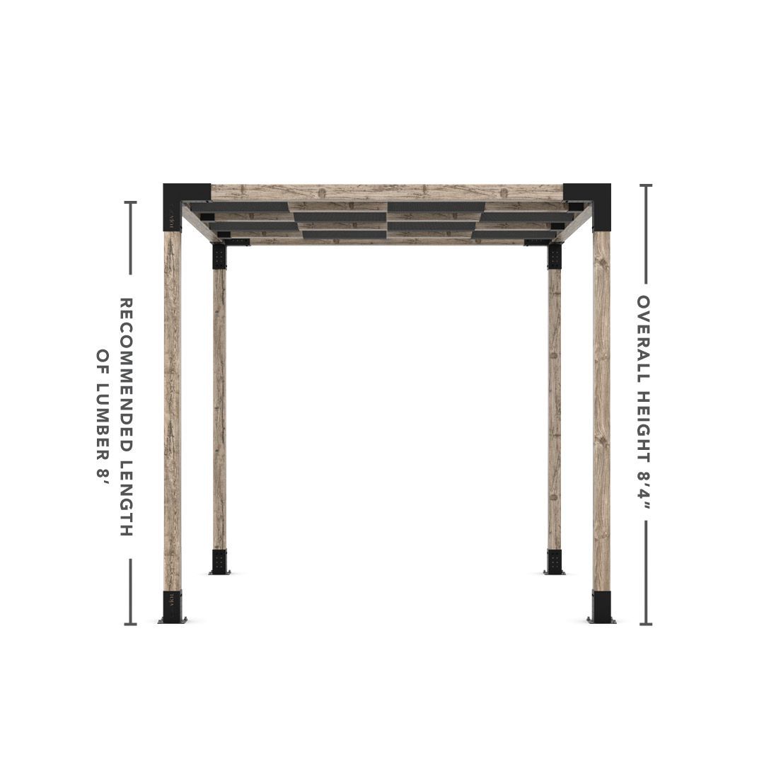 Toja Grid Double Pergola _8x8_graphite