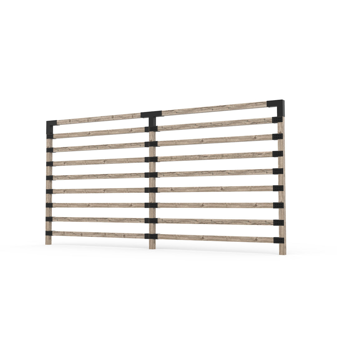 Double Garden Privacy Wall Kit