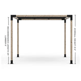 Pergola Kit with SHADE SAIL
