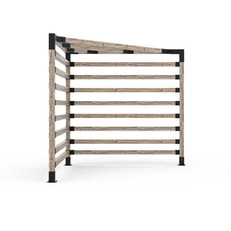 Kit Pergola triangulaire pour poteaux en bois