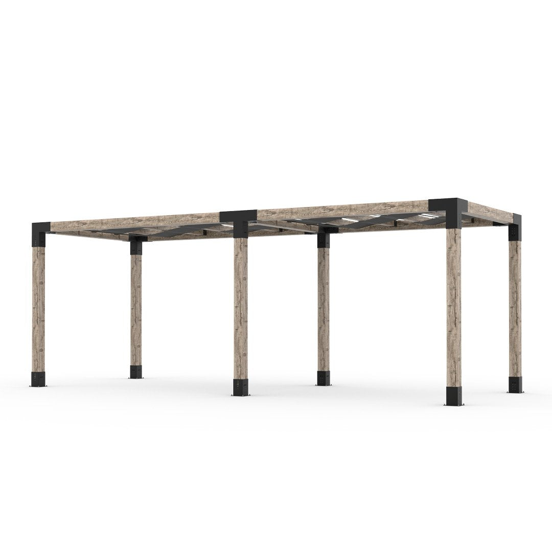 Double Pergola Kit with Wave Shades | Toja Grid – Toja Canada