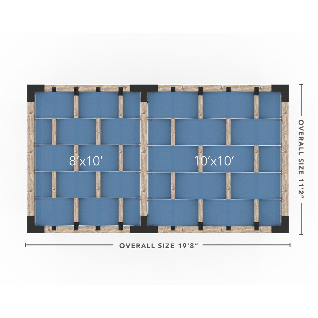 Toja Grid Double Pergola _10x18_denim